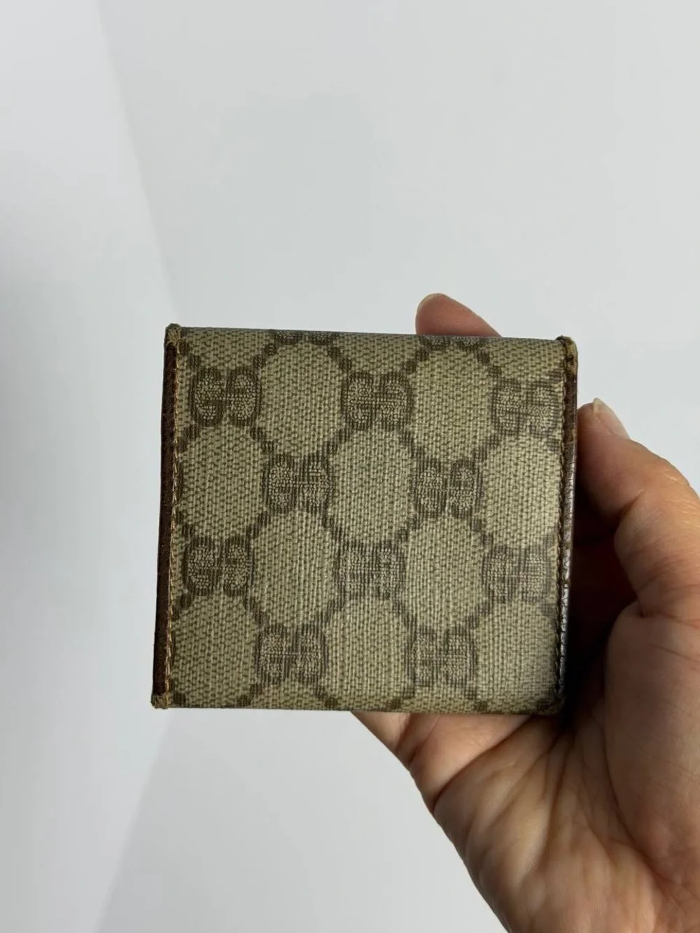 Gucci GG Supreme Canvas Wallet Coin Purse - Picture 9 of 12